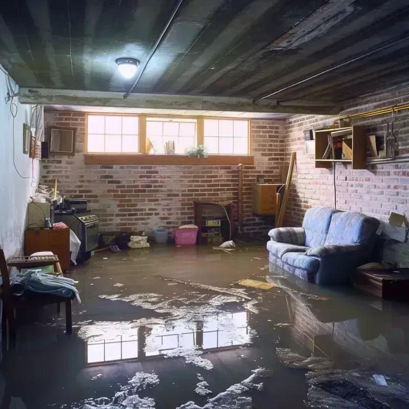 Flooded Basement Cleanup in White Pigeon, MI